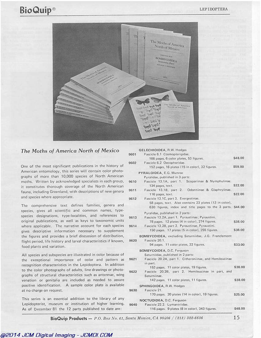 BioQuip 1981 BioQuip Catalog page scan